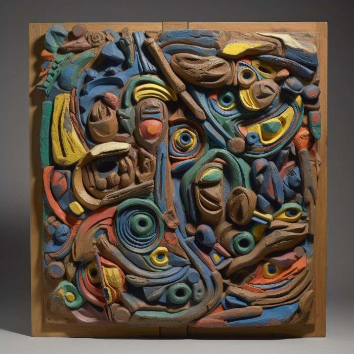 نموذج ثلاثي الأبعاد لآلة CNC 3D Art 